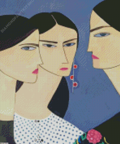 Three Women Diamond Painting