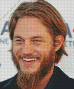 Travis Fimmel Smiling Diamond Painting