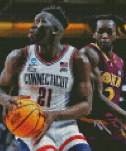 UConn Huskies Basketball Player Diamond Painting