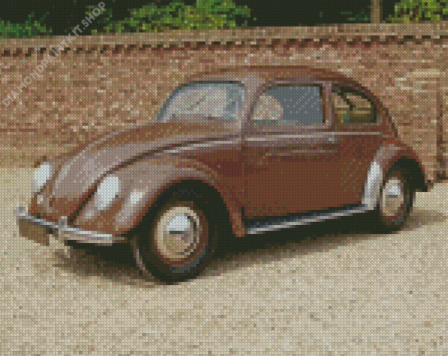Volkswagen Bug Diamond Painting
