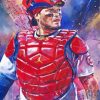 Yadier Molina Illustration Diamond Painting