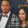 Actor Terrence Howard And His Wife Diamond Painting