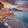 Atrani Town In Italy Diamond Painting