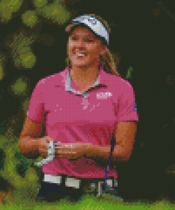 Brooke Henderson Canadian Golfer Diamond Painting