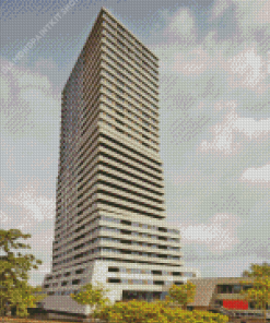 Bunker Tower Eindhoven Diamond Painting