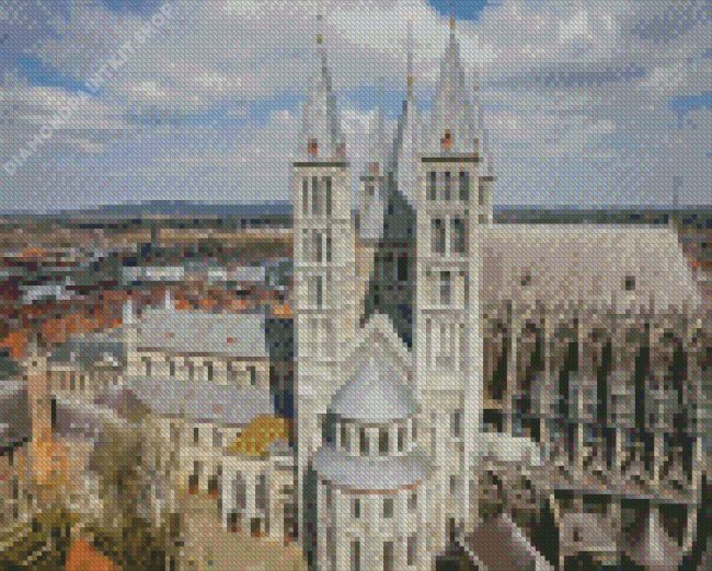 Cathedral Of Our Lady In Tournai Diamond Painting