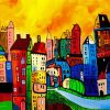 Colorful City Diamond Painting