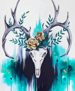 Deer Skull Diamond Painting