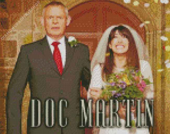 Doc Martin Wedding Poster Diamond Painting
