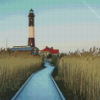 Fire Island New York Lighthouse Diamond Painting