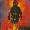 Firefighter Diamond Painting