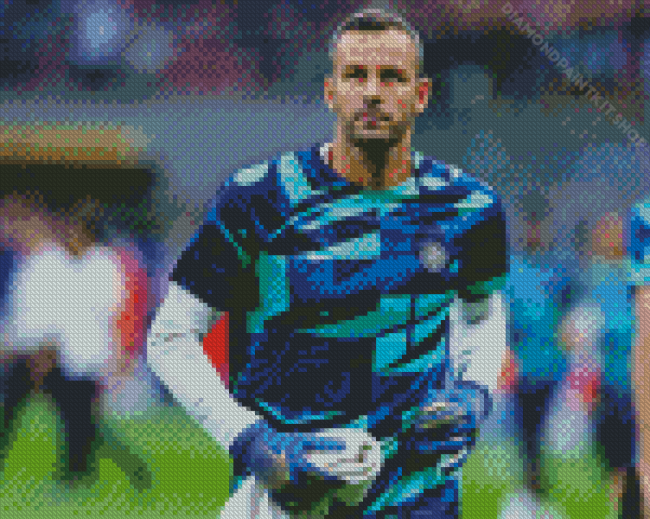 Footballer Samir Handanović Diamond Painting