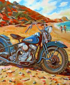 Harley Davidson Bike Diamond Painting