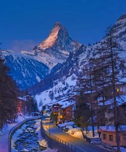 Matterhorn Mountain Diamond Painting