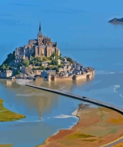 Mont Saint Michel France Diamond Painting