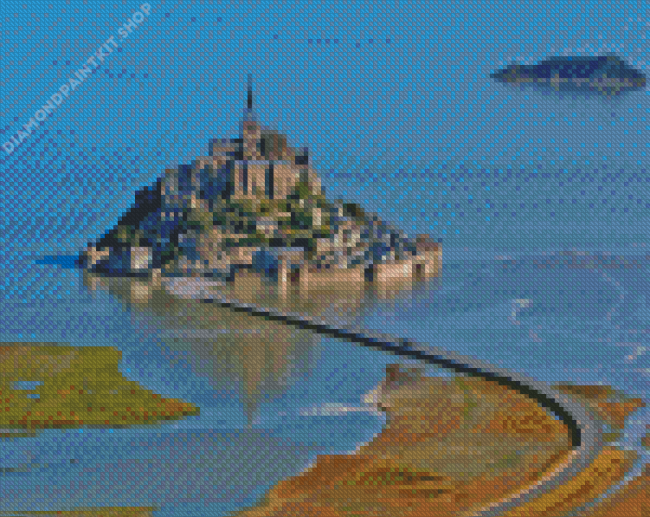 Mont Saint Michel France Diamond Painting