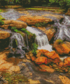 Reedy River Greenville Diamond Painting