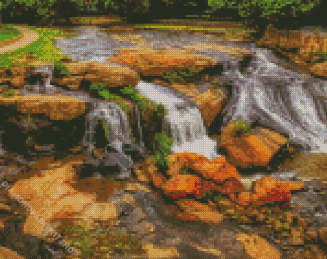 Reedy River Greenville Diamond Painting