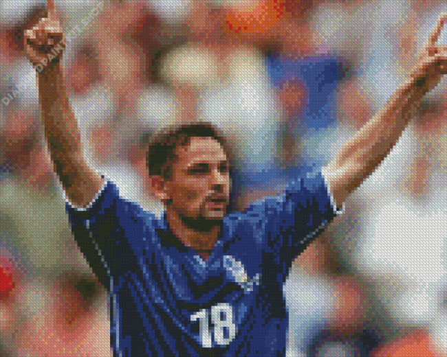 Roberto Baggio Diamond Painting