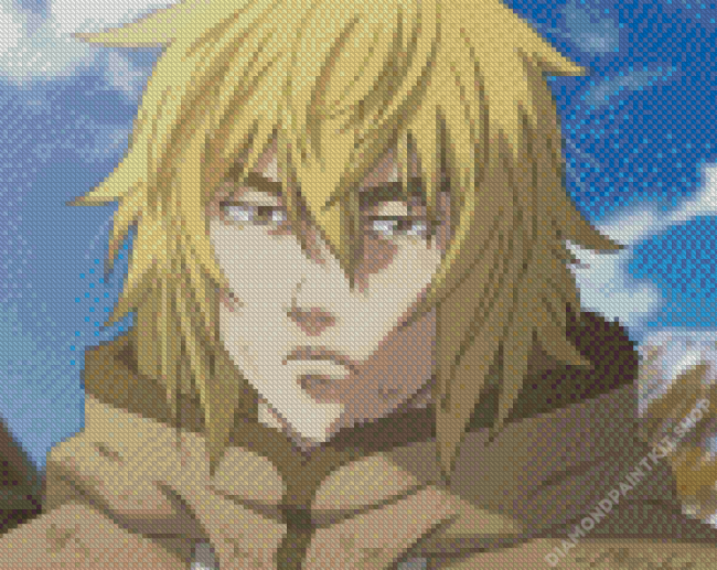 Thorfinn Character Diamond Painting