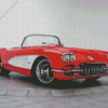 1958 Chevrolet Corvette Painting