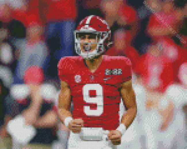 Alabama Crimson Tide Footballer Diamond Painting