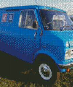 Bedford Blue Van Diamond Painting