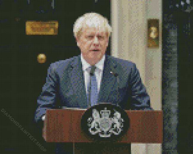 Boris Johnson Diamond Painting