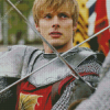 Bradley James In Merlin Diamond Painting