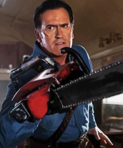 Bruce Campbell As Ash Williams Diamond Painting