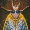 Close Up Cicadas Insect Diamond Painting