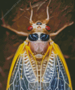 Close Up Cicadas Insect Diamond Painting