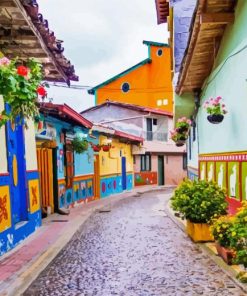 Colombian Street Diamond Painting