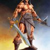 Conan The Barbarian Character Art Diamond Painting