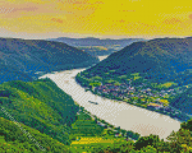 Danube River Diamond Painting