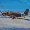 Douglas C-47 Skytrain Diamond Painting