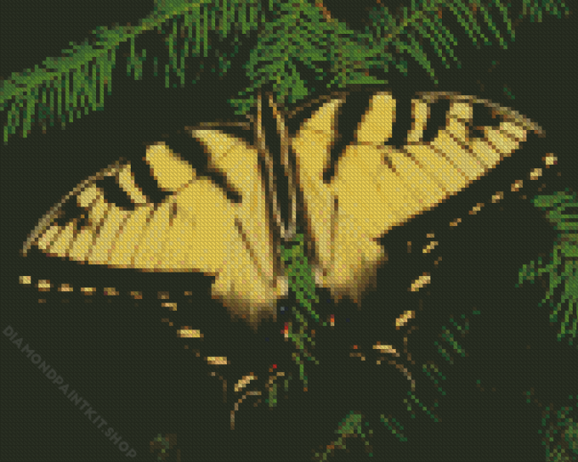 Eastern Tiger Swallowtail Diamond Painting