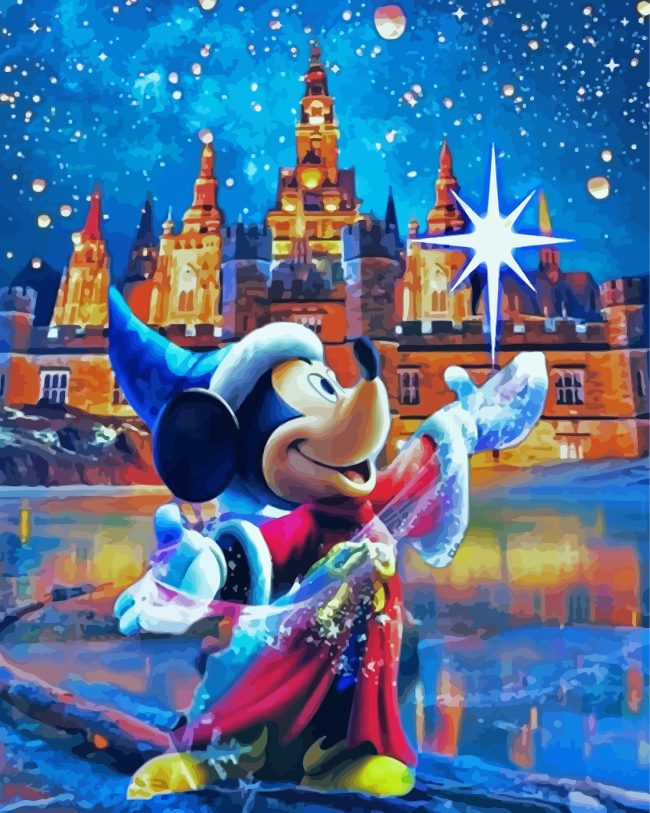 Mickey Mouse Disney Animation Diamond Painting