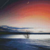 Half Moon Sunset Diamond Painting