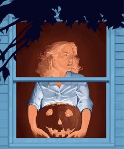 Halloween Laurie Strode Diamond Painting