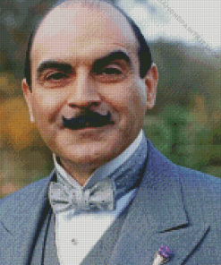 Hercule Poirot Belgian Detective Diamond Painting