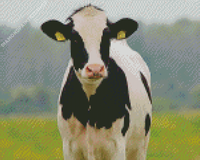 Holstein Cow Friesian Diamond Painting
