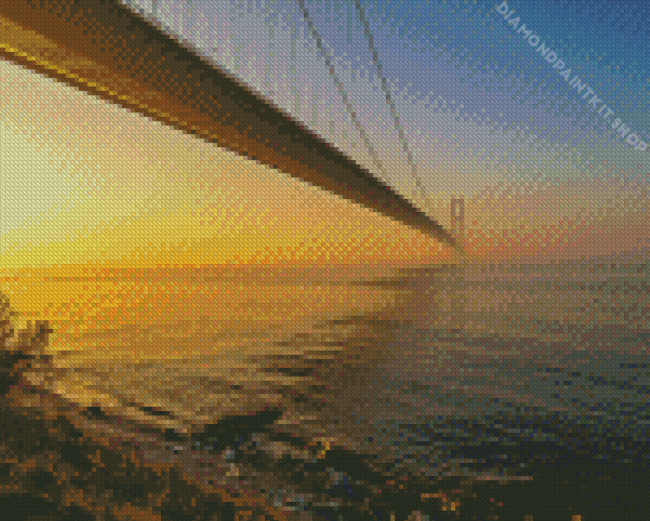 Humber Bridge England Diamond Painting