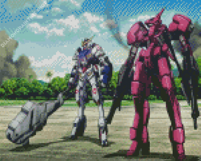 Iron Blooded Orphans Diamond Painting