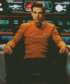 James T Kirk Star Trek Diamond Painting