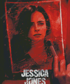 Jessica Jones Poster Art Diamond Painting