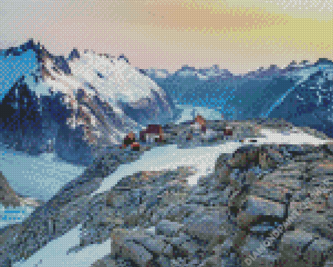 Juneau Icefield Diamond Painting
