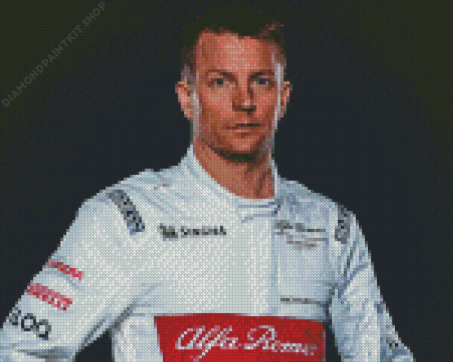 Kimi Raikkonen Diamond Painting