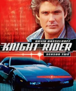 Knight Rider Poster Diamond Painting