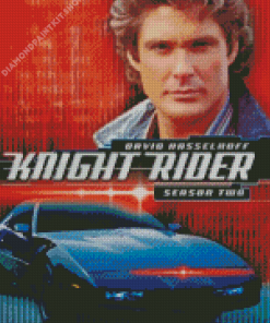 Knight Rider Poster Diamond Painting